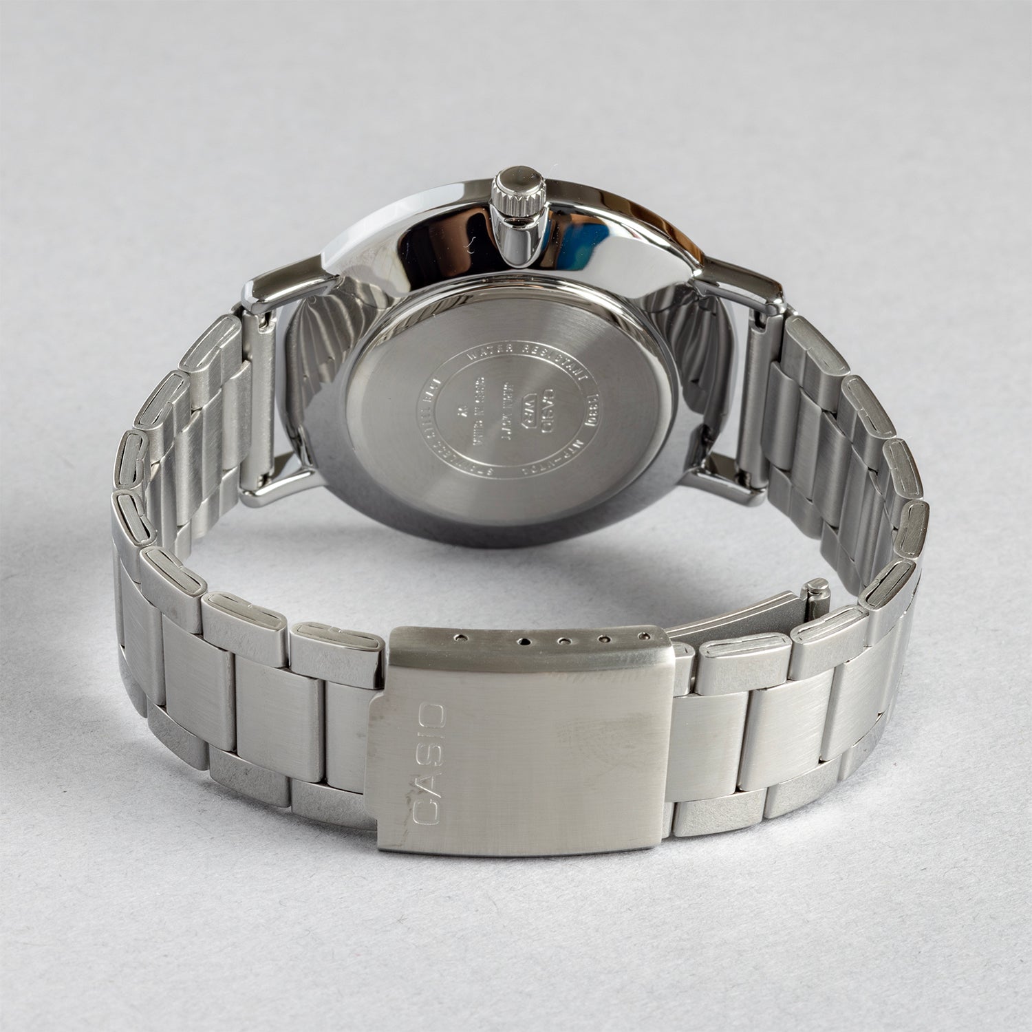 CASIO カシオ MTP‑VT04D‑8E シルバー グレー文字盤 アナログ メンズ 腕時計 ベルト