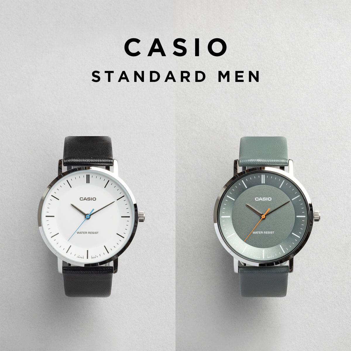 CASIO カシオ MTP-VT04L メンズ 腕時計 日常生活用防水 10年保証