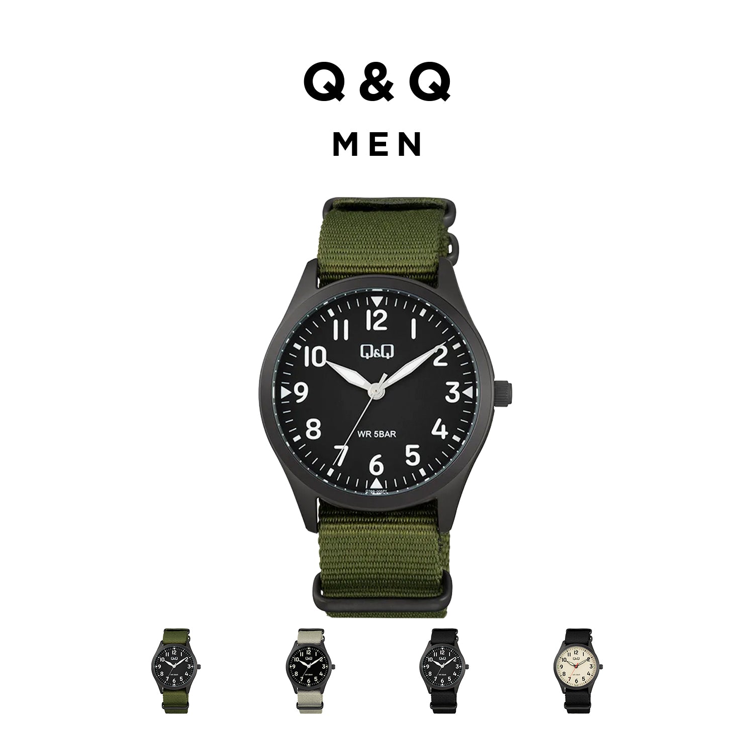 Q&Q キューアンドキュー Q76B アナログ メンズ 腕時計