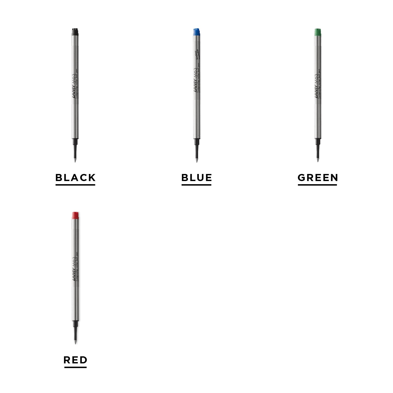 Lamy 水性ボールペン リフィル M63. その他 rollerball_pen_refill_m63_2