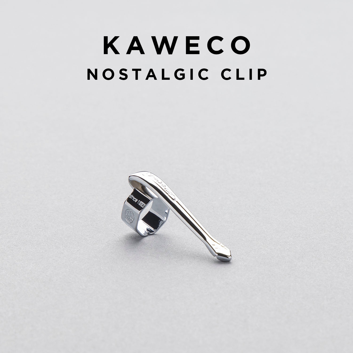 KAWECO カヴェコ ノスタルジッククリップ(スペシャル専用) シルバー クリップ 筆記具