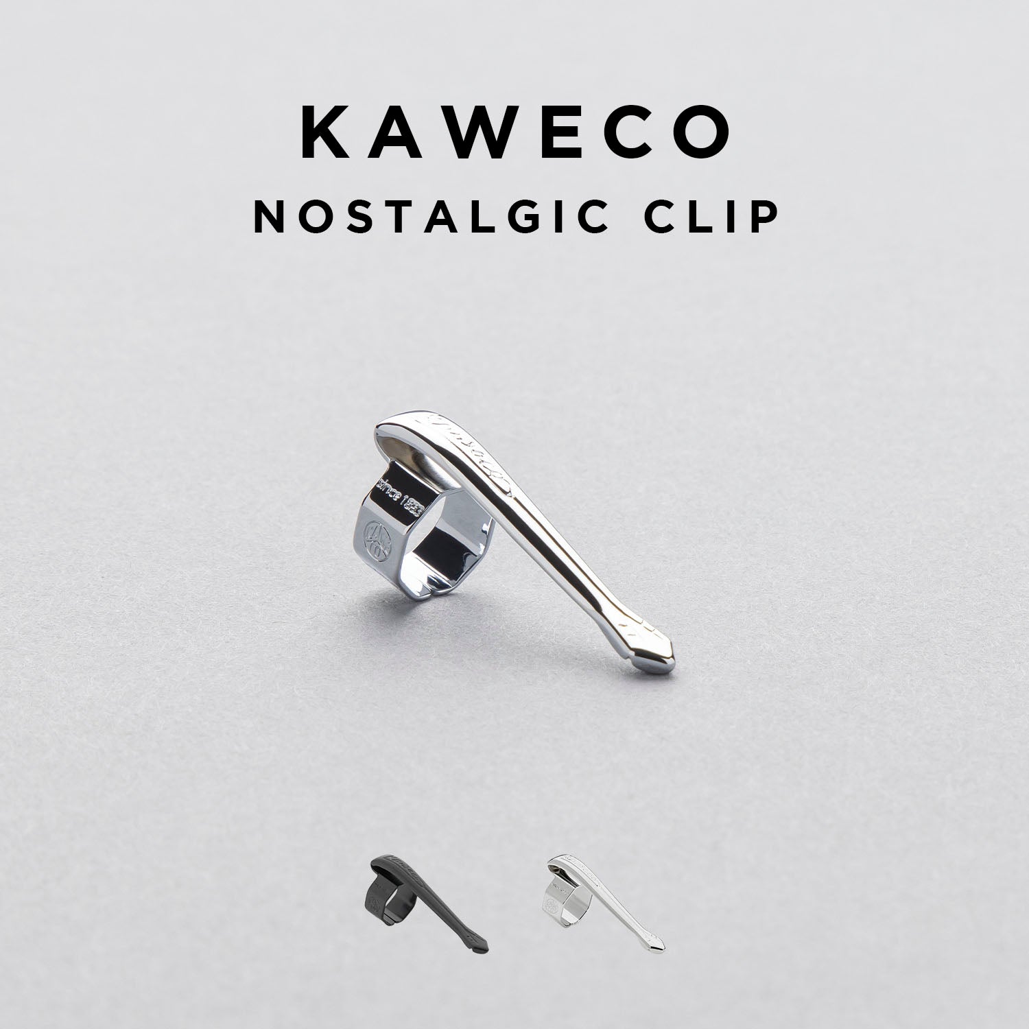 KAWECO カヴェコ ノスタルジッククリップ(スペシャル専用) シルバー クリップ 筆記具