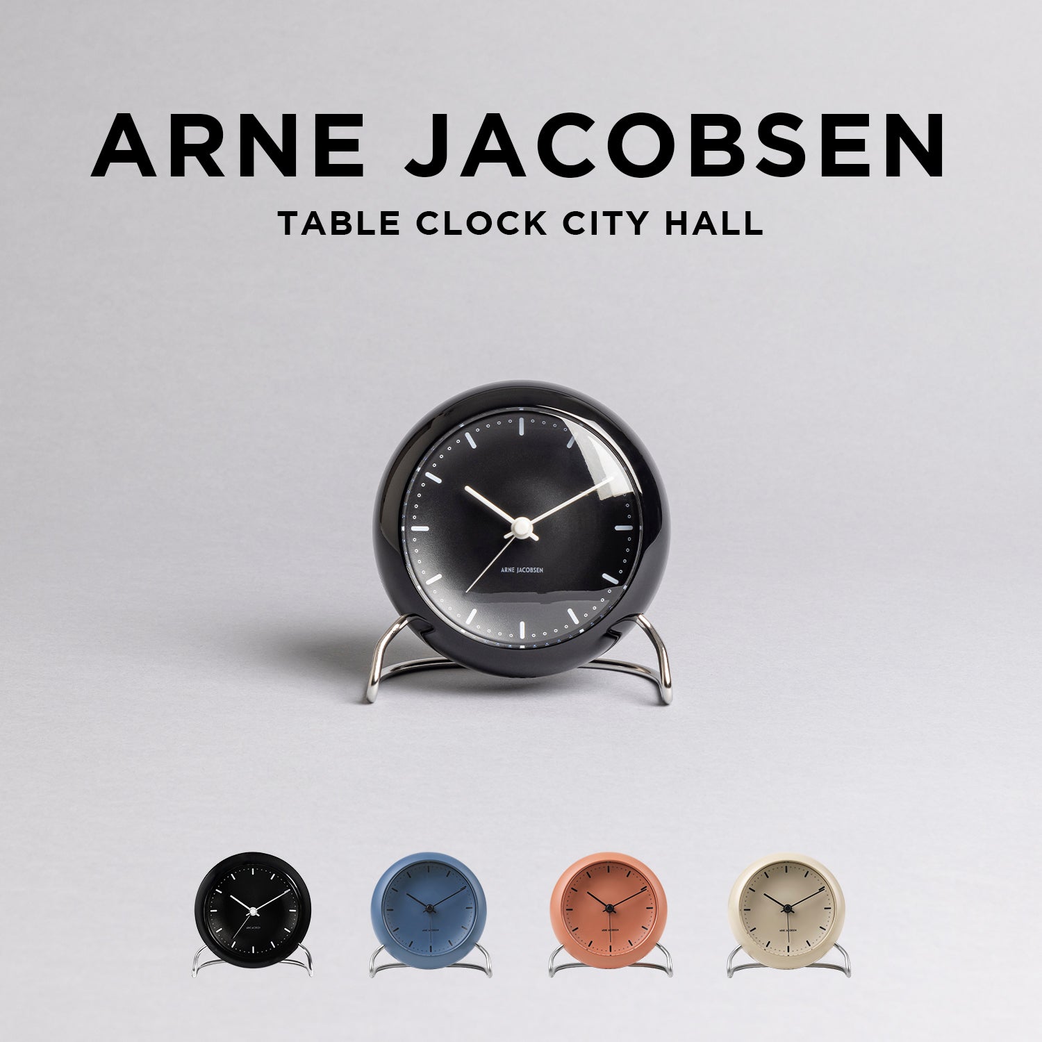 Arne Jacobsen Table Clock City Hall