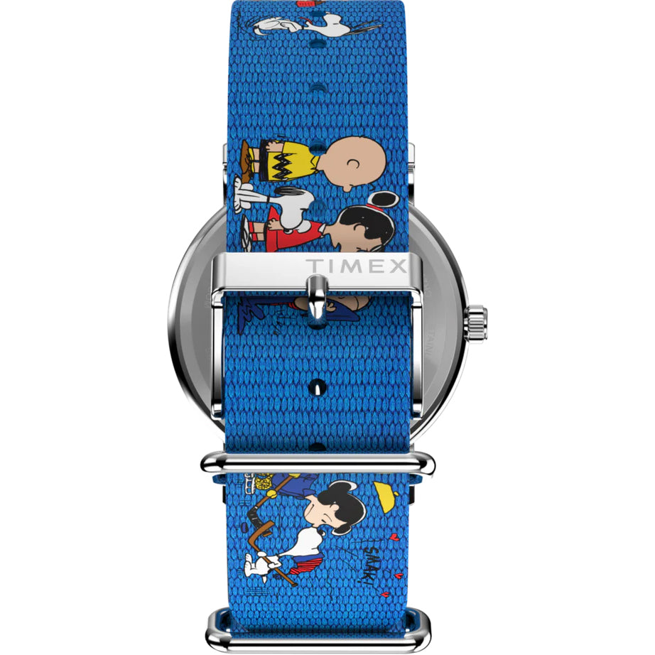 Timex Weekender x Peanuts Gang's All Here Fabric Strap Watch 38mm TW2W19400 腕時計 tw2w19400_3