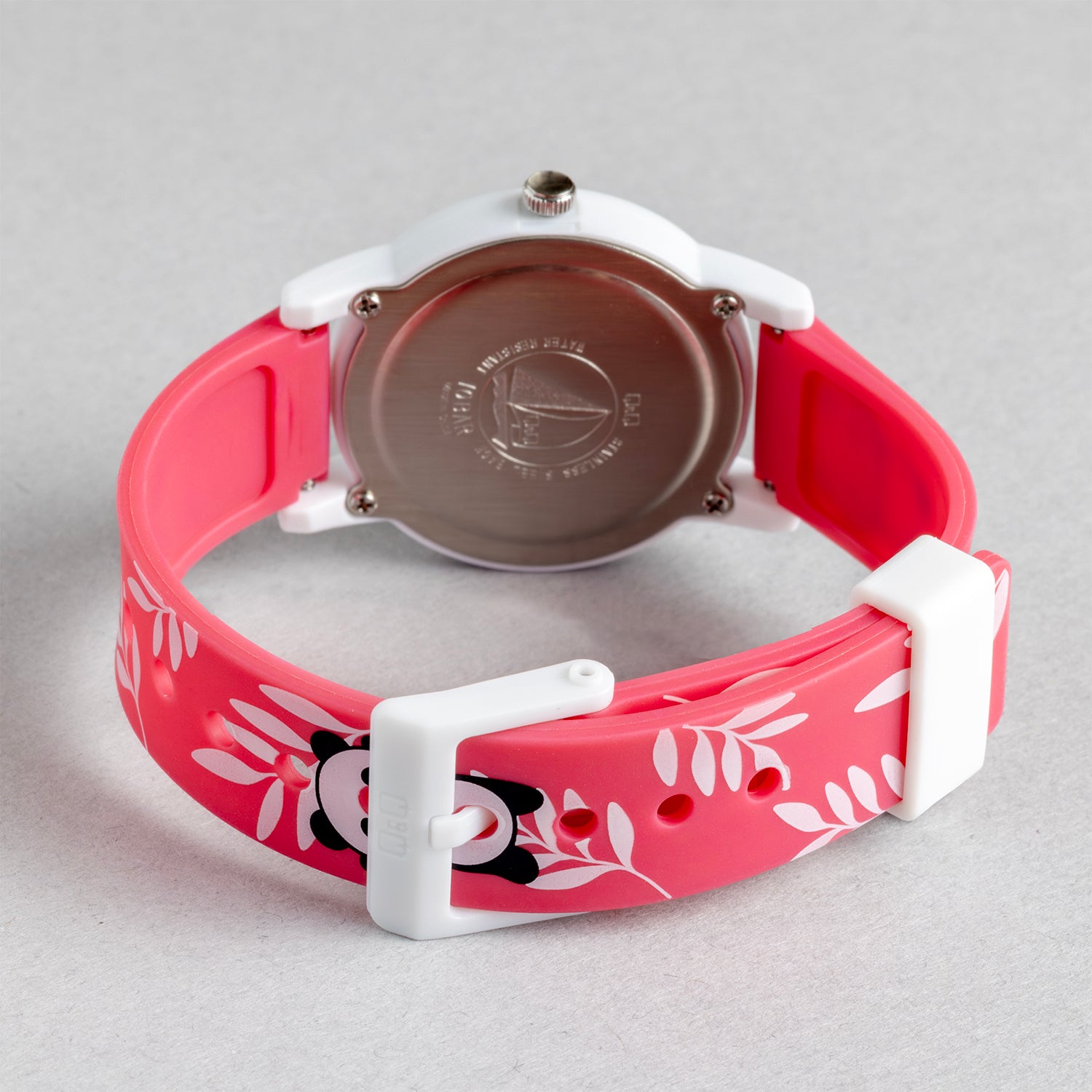 Q&Q QQ V23A-006VY ピンク ピンク文字盤 アナログ キッズ 腕時計 ベルト