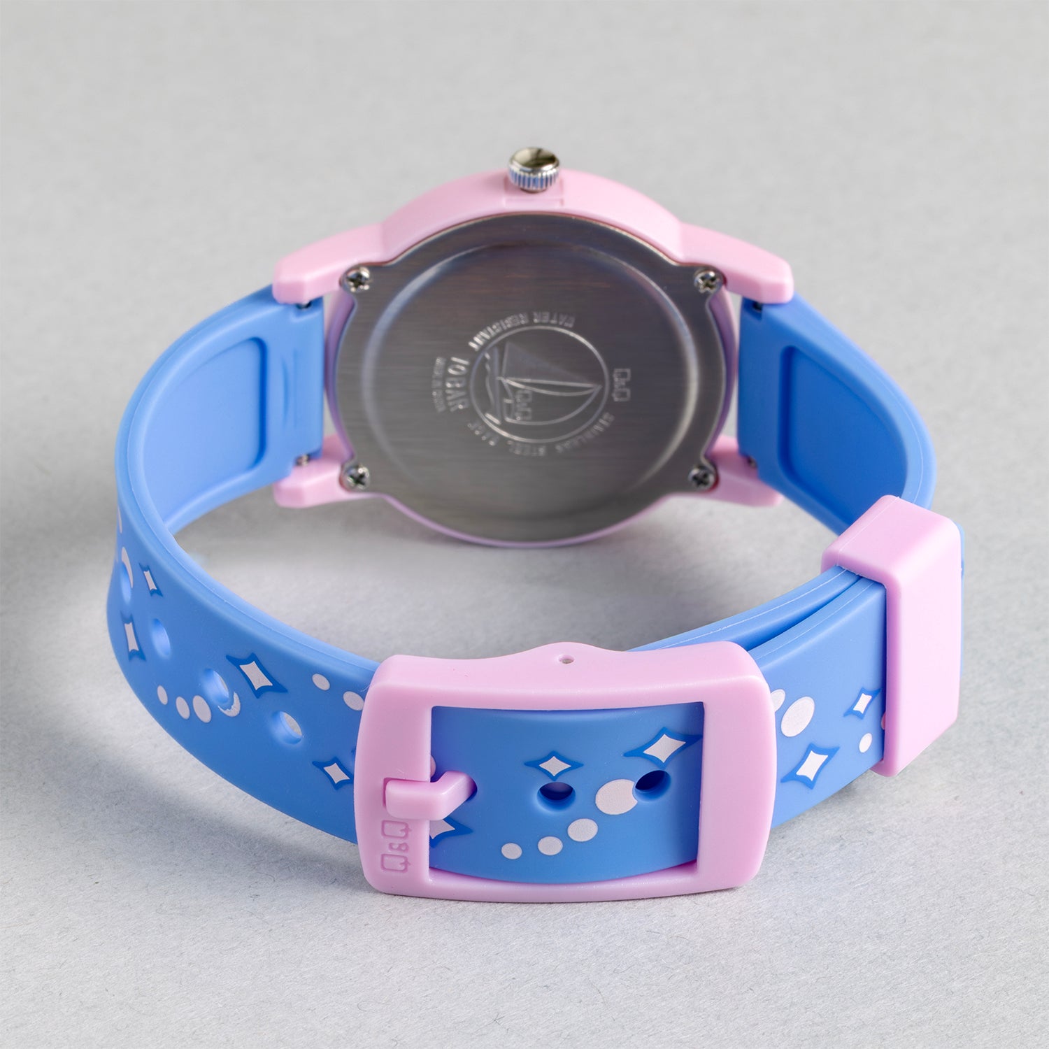 Q&Q QQ V23A-019VY ブルー ブルー文字盤 アナログ キッズ 腕時計 ベルト