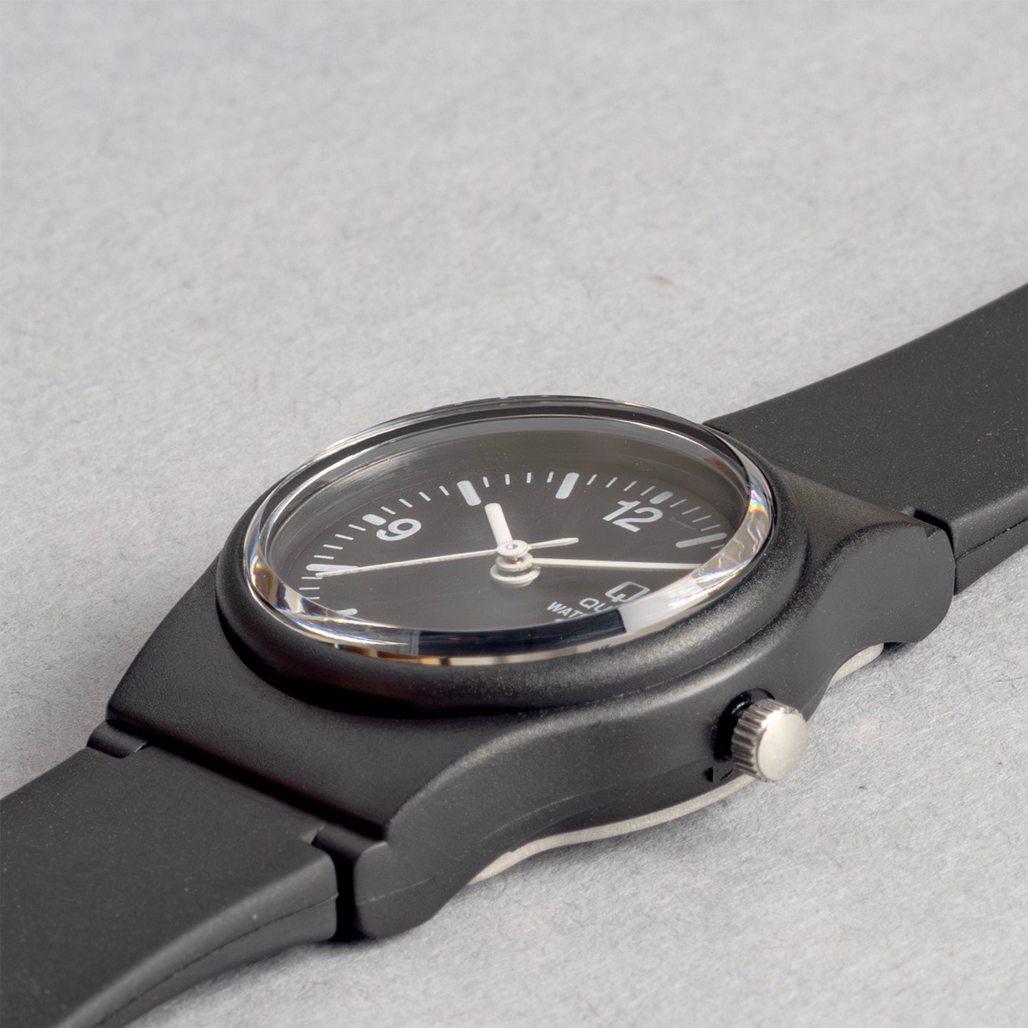 Q&Q シチズン VP47J011Y ブラック ブラック文字盤 アナログ レディース 腕時計