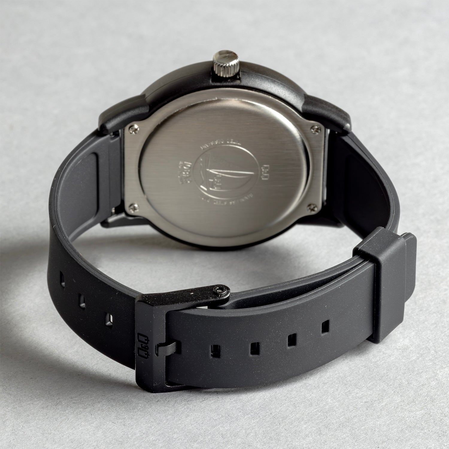 Q&Q シチズン VR52J001Y ブラック ブラック文字盤 アナログ ユニセックス 腕時計 ベルト