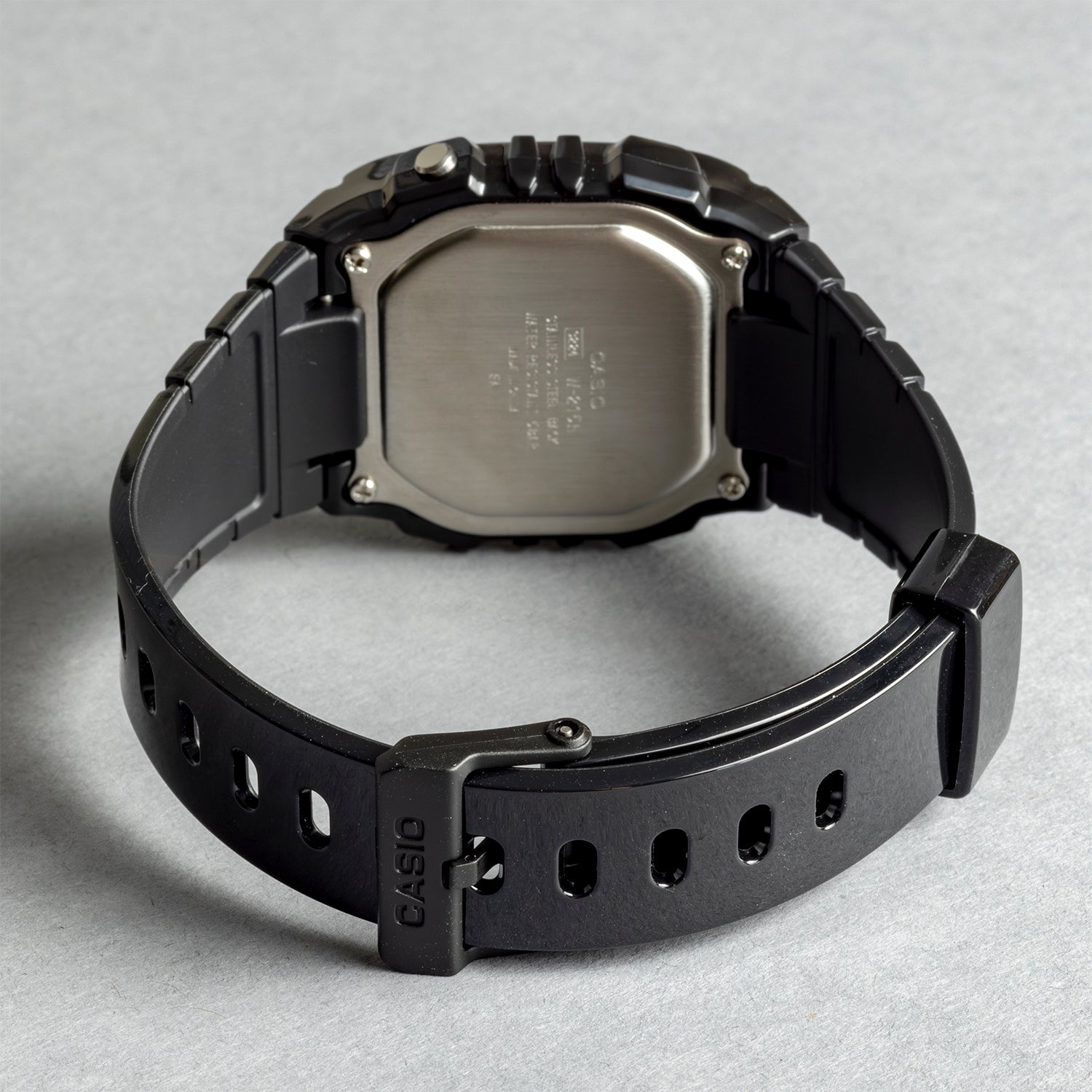 CASIO カシオ W-215H-1A ブラック ブラック文字盤 デジタル ユニセックス 腕時計