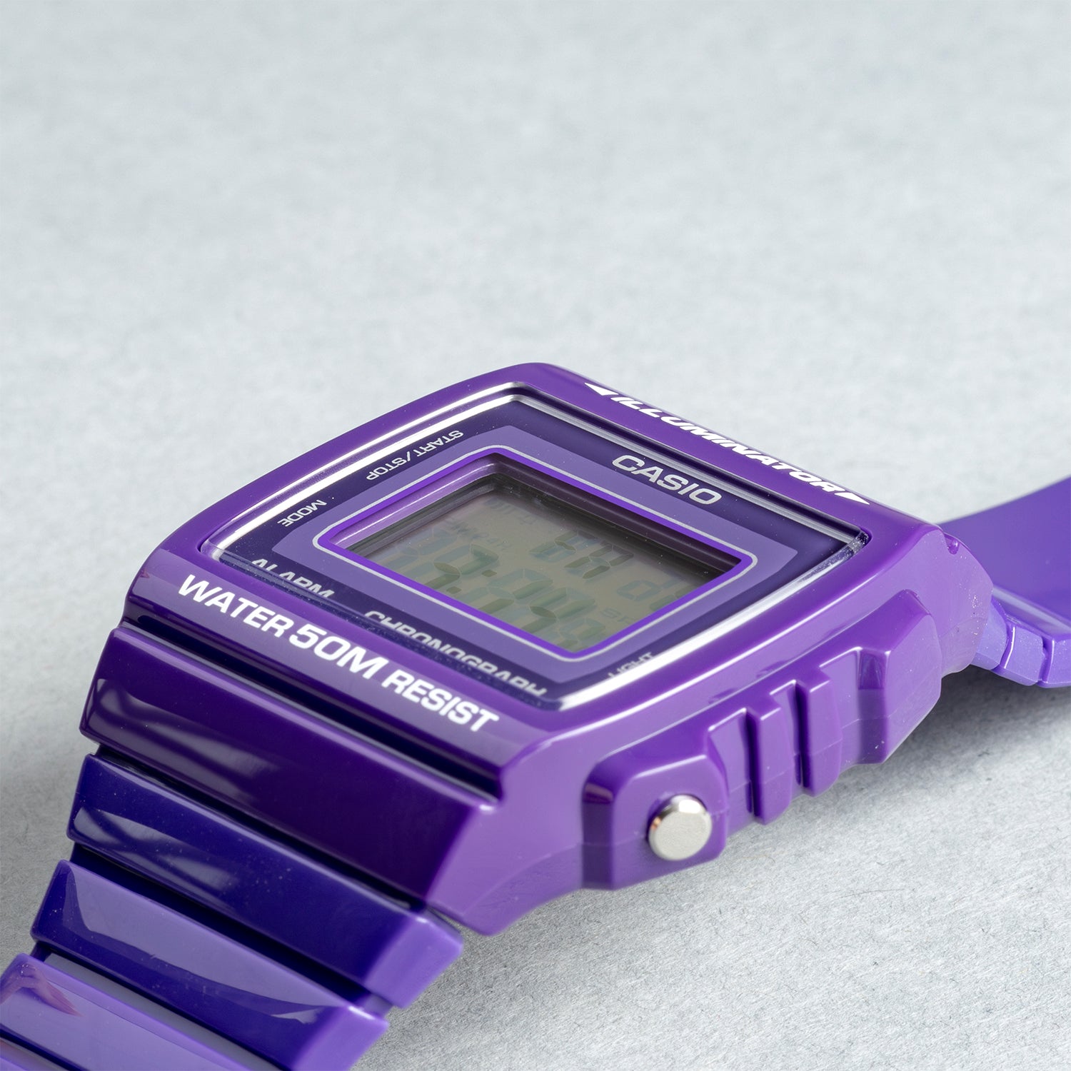 CASIO カシオ W-215H-6A パープル パープル文字盤 デジタル ユニセックス 腕時計