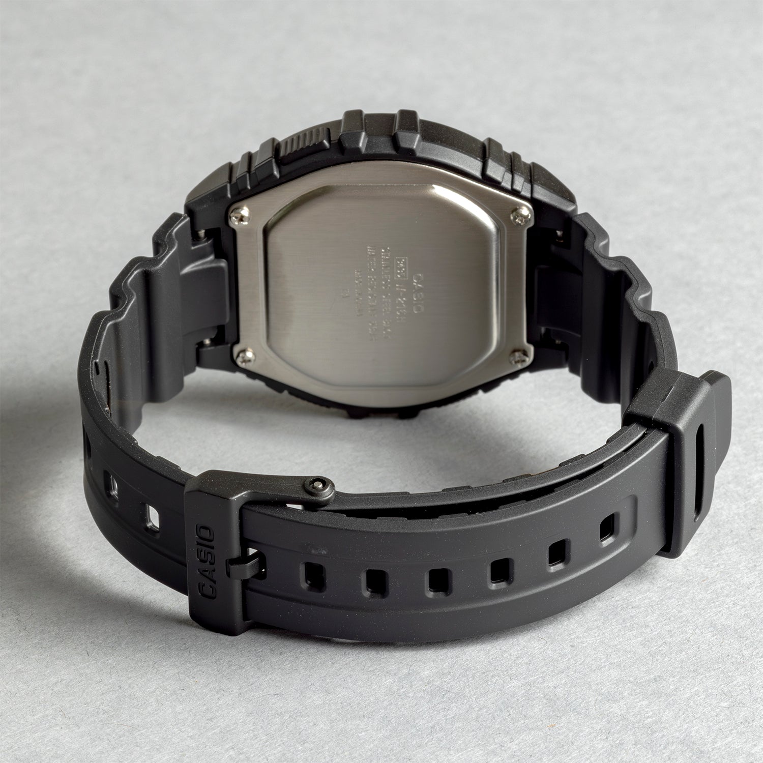 CASIO カシオ W-216H-1A ブラック ブラック文字盤 デジタル メンズ 腕時計 ベルト