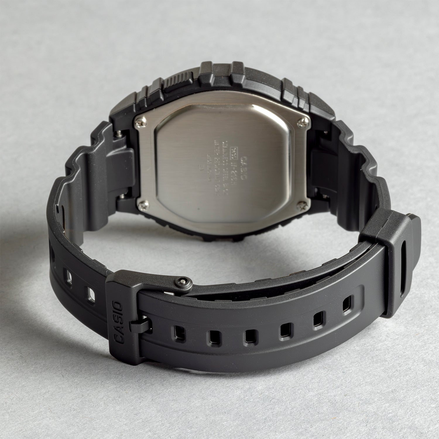 CASIO カシオ W-216H-1B ブラック ブラック文字盤 デジタル メンズ 腕時計 ベルト