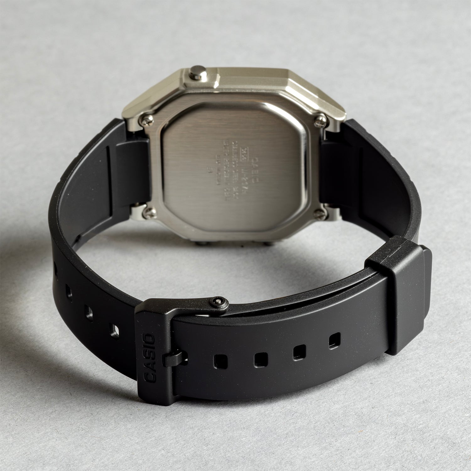 CASIO カシオ W-217HM-7B ブラック ブラック文字盤 デジタル ユニセックス 腕時計 ベルト