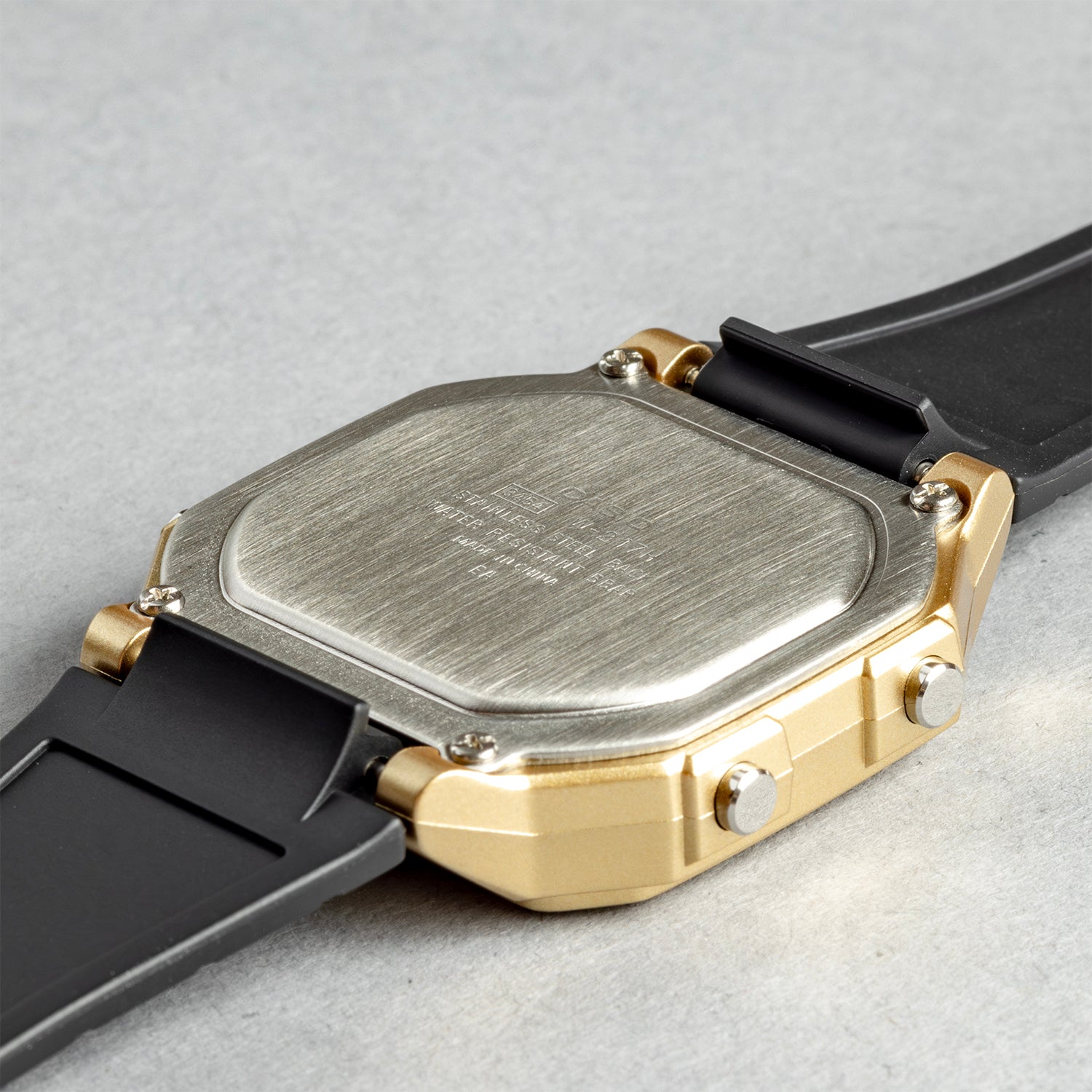 CASIO カシオ W-217HM-9A ブラック ブラック文字盤 デジタル ユニセックス 腕時計 ケースバック