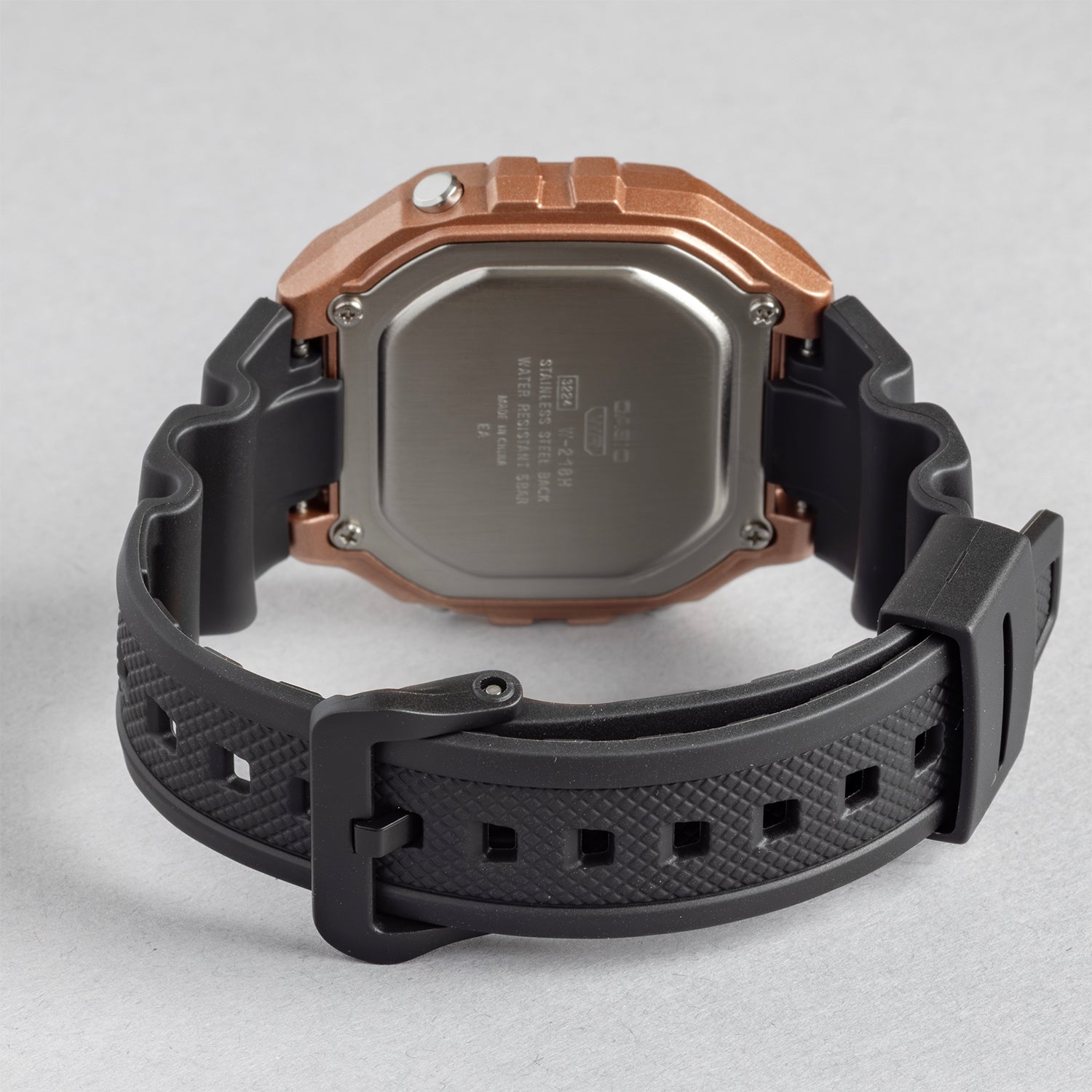 CASIO カシオ W-218HM-5B ブラック ブラック文字盤 デジタル メンズ 腕時計 ベルト