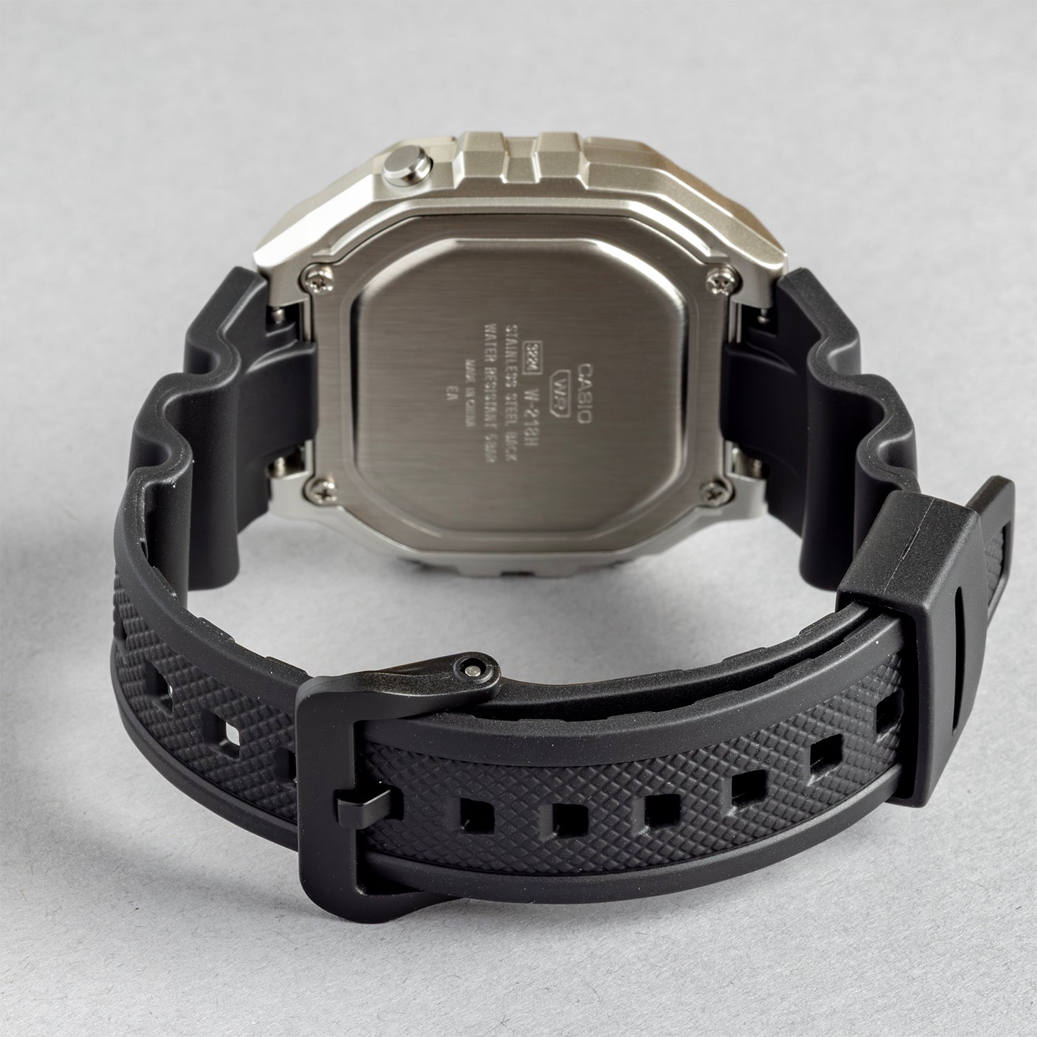 CASIO カシオ W-218HM-7A ブラック ブラック文字盤 デジタル メンズ 腕時計 ベルト