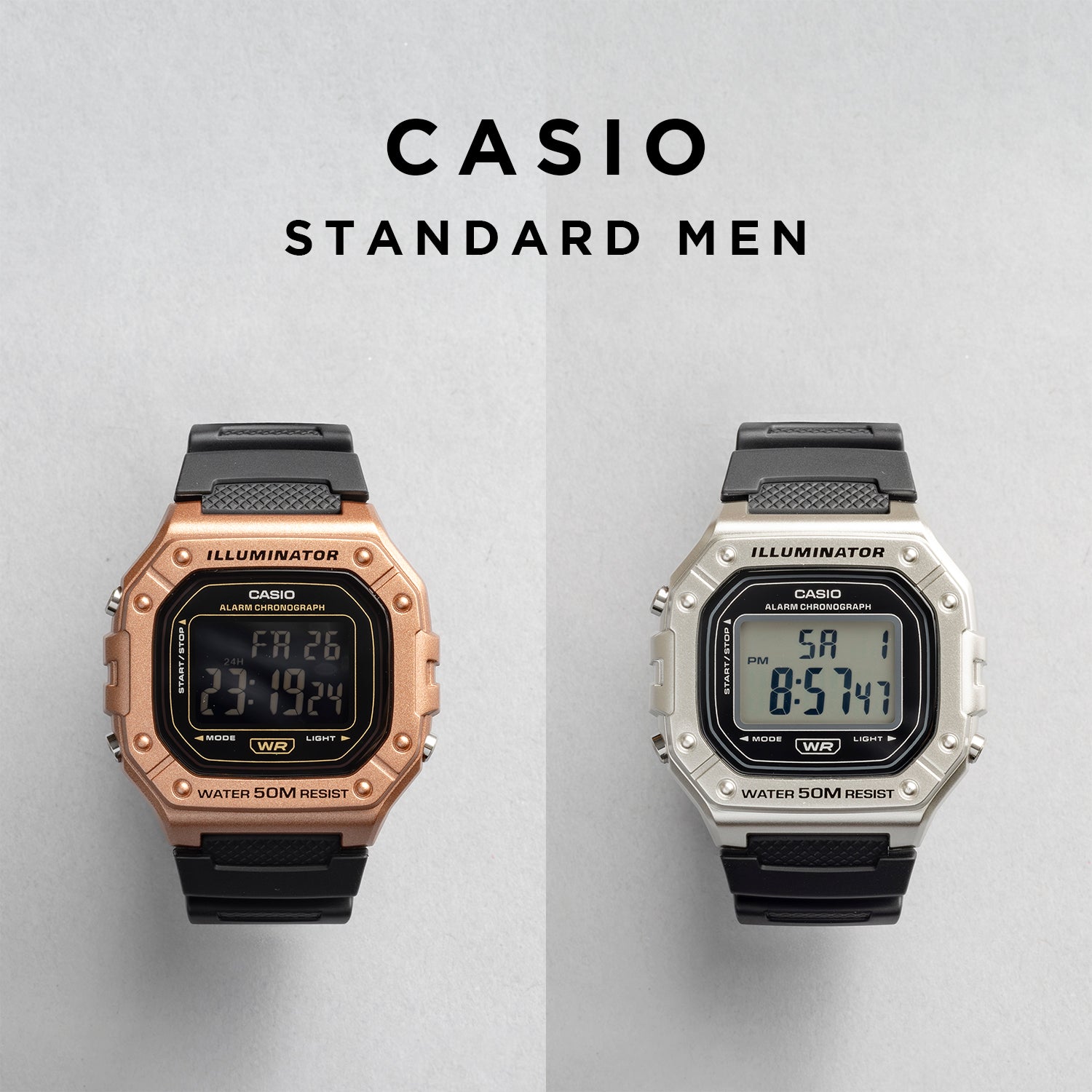CASIO カシオ W-218HM デジタル メンズ 腕時計