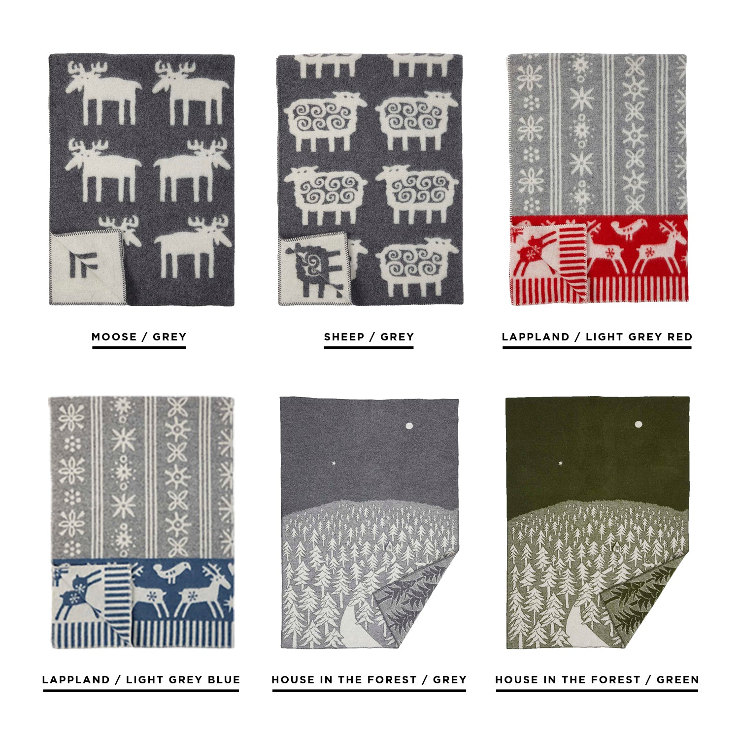 KLIPPAN WOOL SINGLE BLANKETS ブランケット wool_single_blankets_2