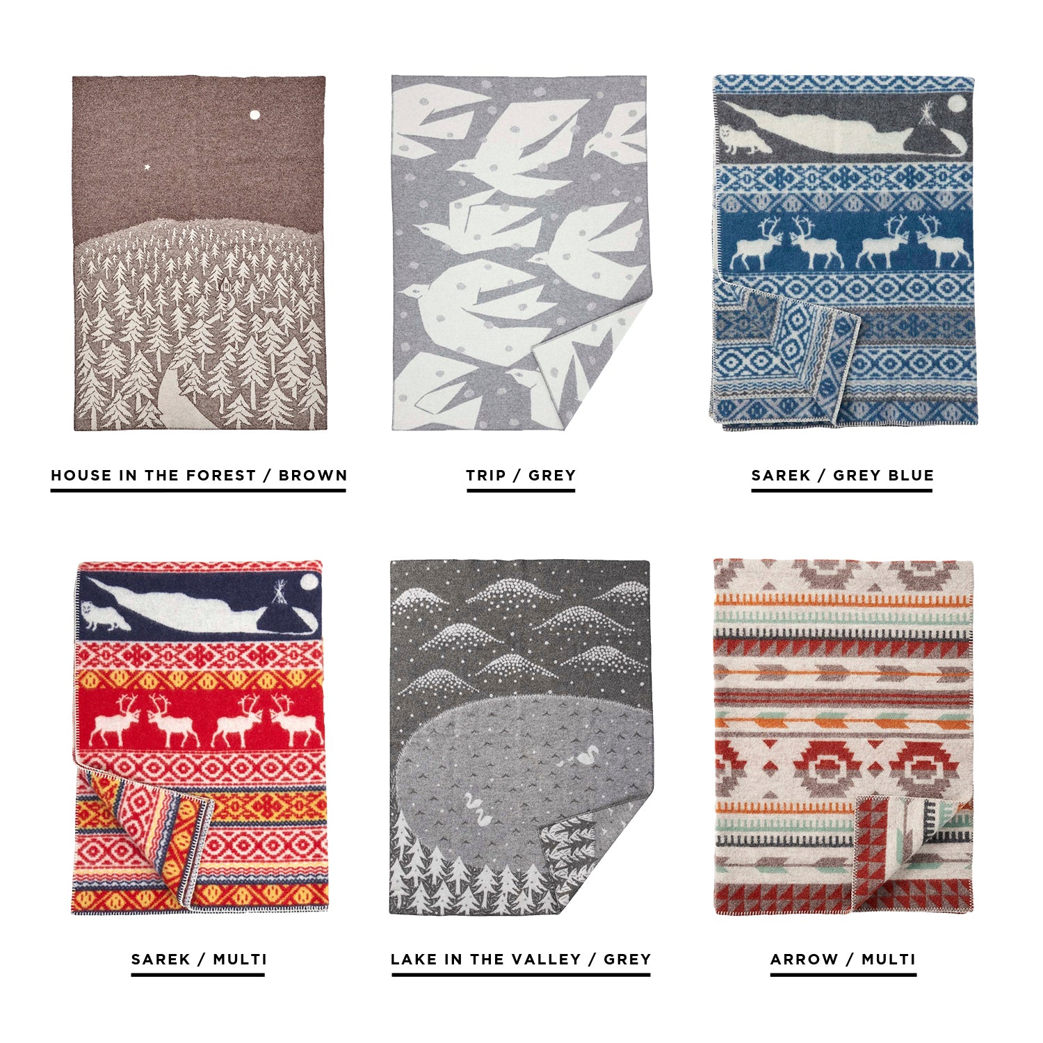 KLIPPAN WOOL SINGLE BLANKETS ブランケット wool_single_blankets_3