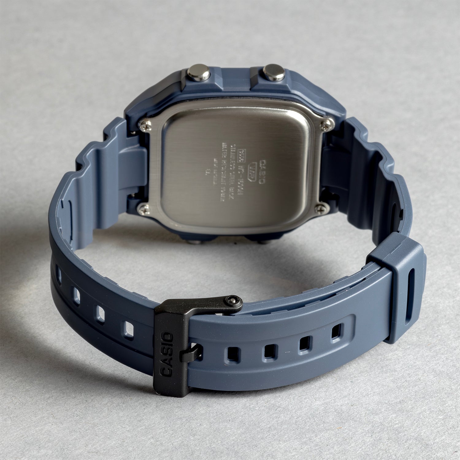 CASIO カシオ WS-1600H-2A ブルー ブラック文字盤 デジタル メンズ 腕時計 ベルト