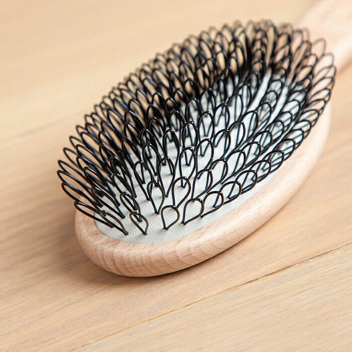 ACCAKAPPAアッカカッパプロテクションヘアブラシブラシくしナイロン天然ゴムスカルプマッサージギフトプレゼント