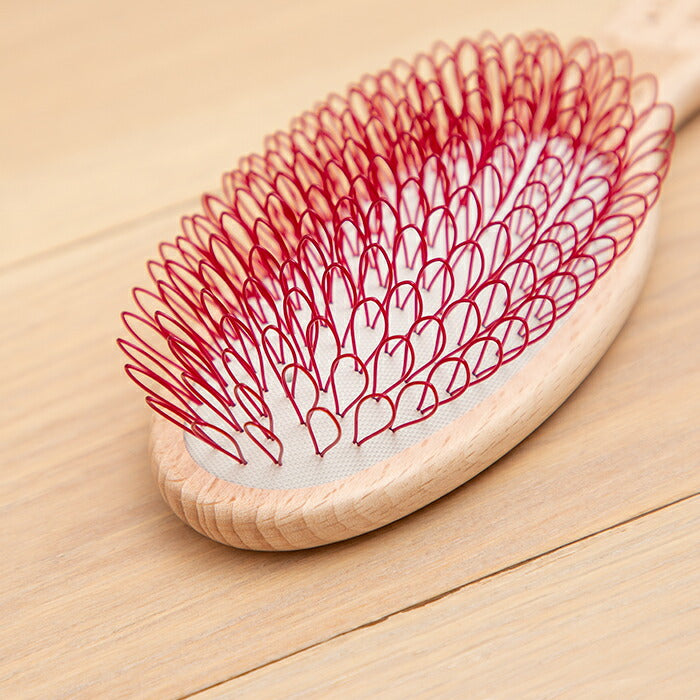 ACCAKAPPAアッカカッパプロテクションヘアブラシブラシくしナイロン天然ゴムスカルプマッサージギフトプレゼント