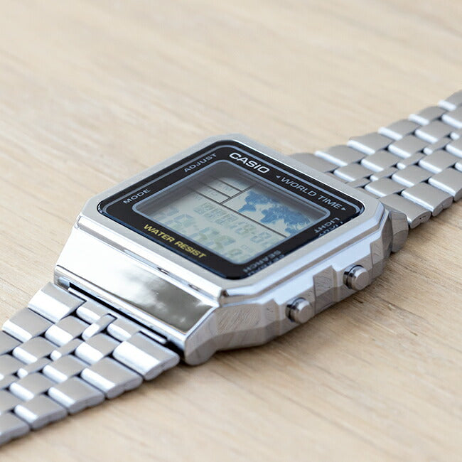 【10年保証】【日本未発売】CASIOカシオスタンダードA500WA-1腕時計時計ブランドメンズレディースキッズ子供男の子女の子チープカシオチプカシデジタル日付カレンダーシルバーブラック黒海外モデルギフトプレゼント
