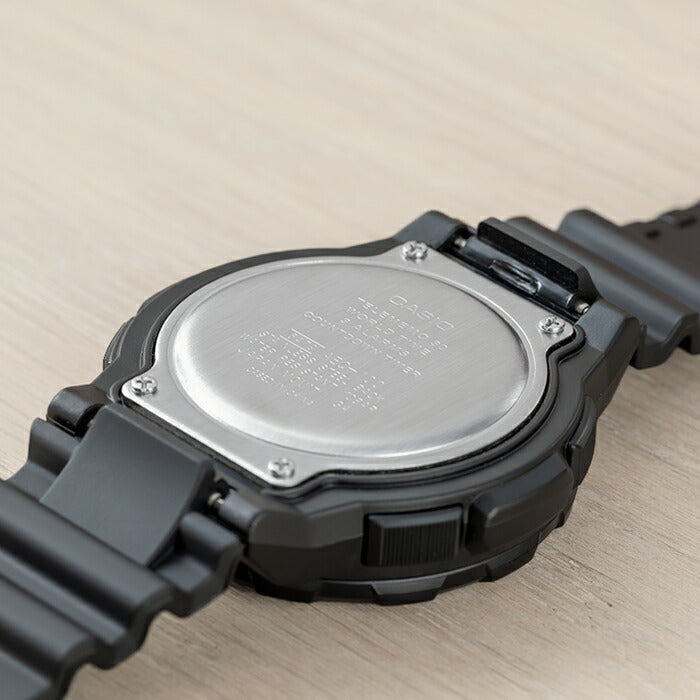 【10年保証】【日本未発売】CASIOSTANDARDカシオスタンダードAEQ-100W-1A腕時計時計ブランドメンズレディースキッズ子供男の子女の子チープカシオチプカシアナデジ日付カレンダー防水ブラック黒海外モデルギフトプレゼント