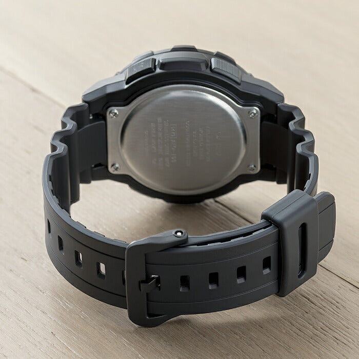 【10年保証】【日本未発売】CASIOSTANDARDカシオスタンダードAEQ-100W-1A腕時計時計ブランドメンズレディースキッズ子供男の子女の子チープカシオチプカシアナデジ日付カレンダー防水ブラック黒海外モデルギフトプレゼント