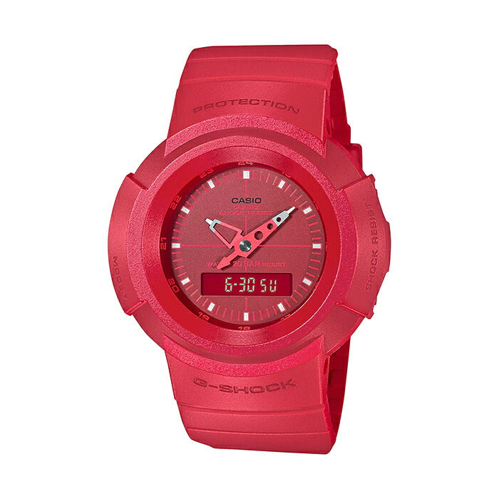 【10年保証】CASIOG-SHOCKカシオGショックAW-500BB-4E腕時計時計ブランドメンズキッズ子供男の子アナデジ日付カレンダー防水レッド赤ギフトプレゼント