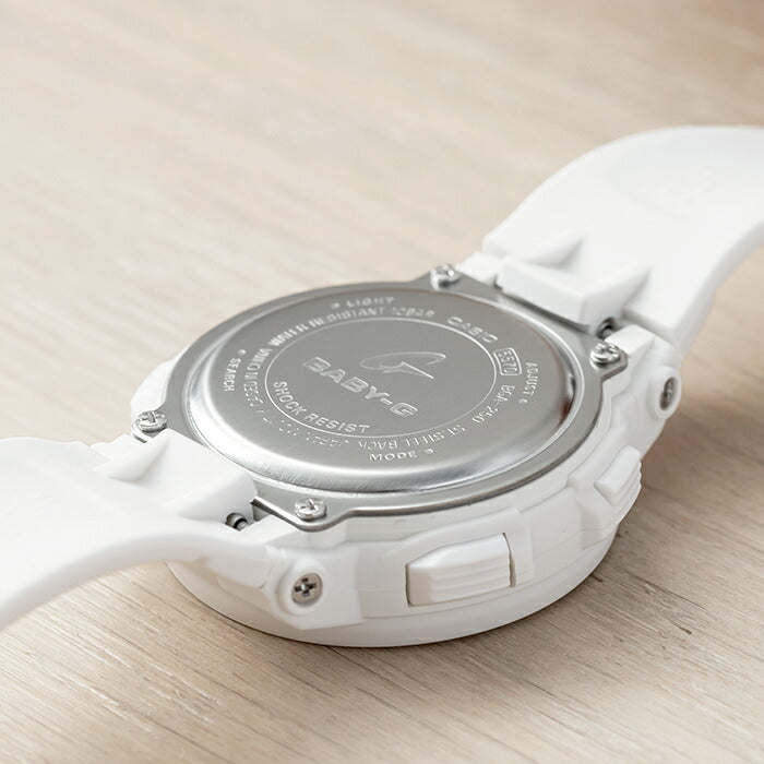 【10年保証】CASIOBABY-GカシオベビーGBGA-250-7A2腕時計レディースキッズ子供女の子アナデジ防水ホワイト白ピンク