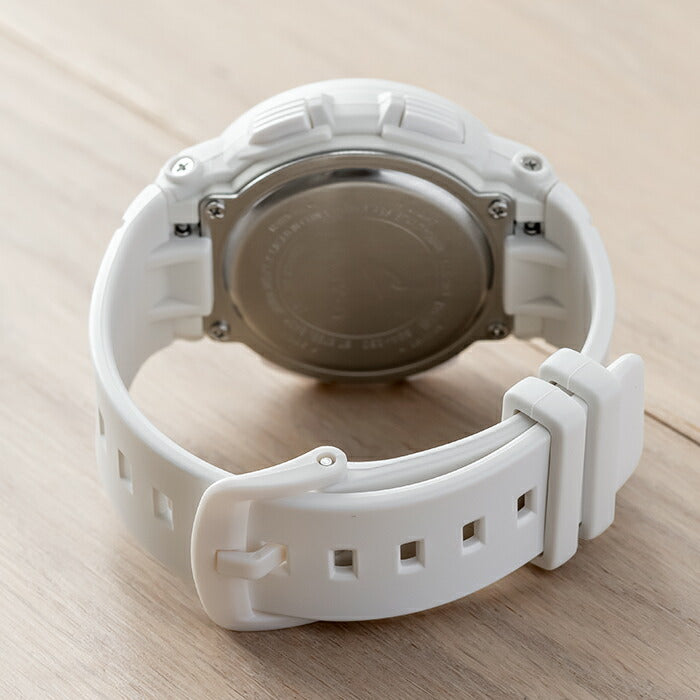 【10年保証】CASIOBABY-GカシオベビーGBGA-250-7A2腕時計レディースキッズ子供女の子アナデジ防水ホワイト白ピンク