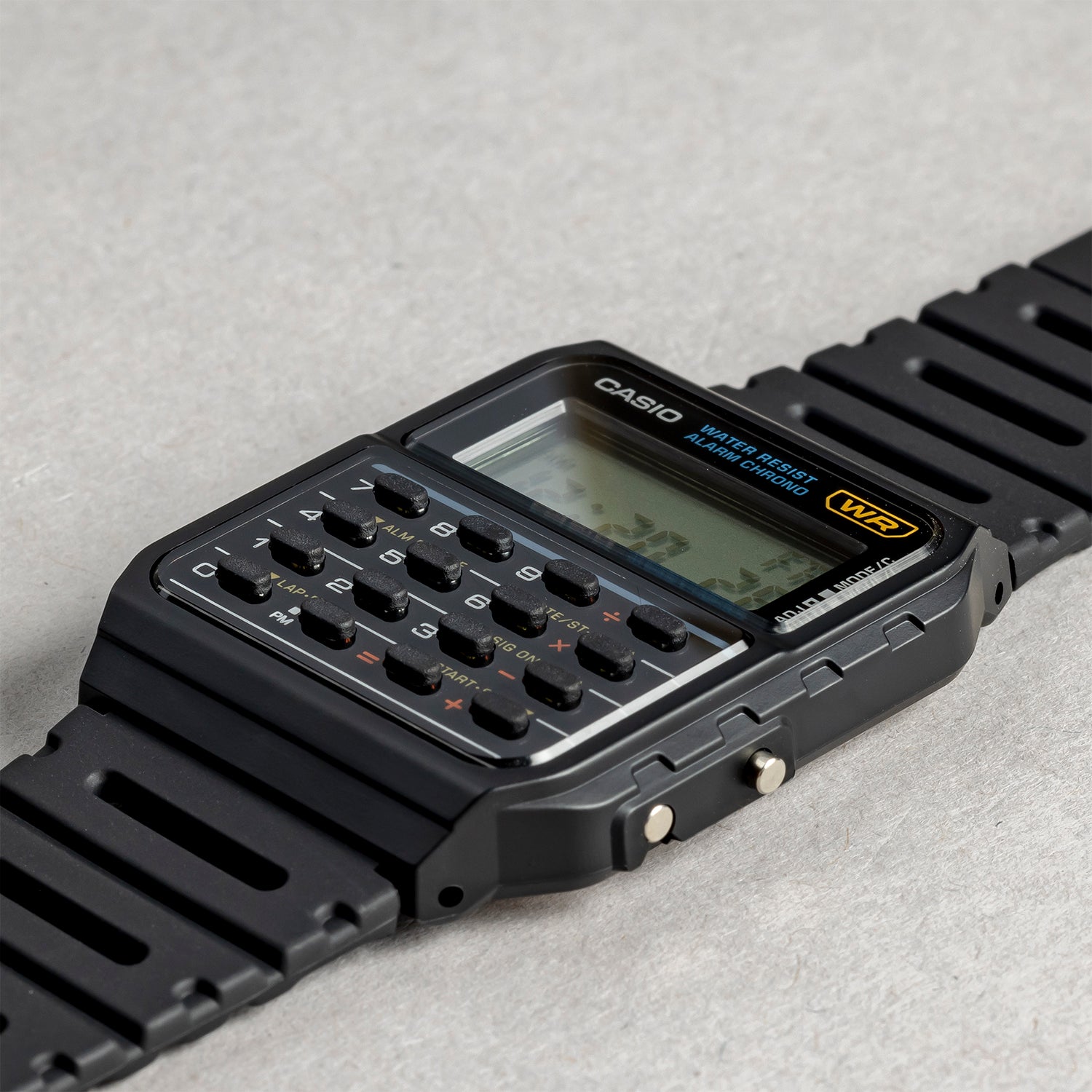CASIO カシオ CA-53W-1Z ブラック ブラック文字盤 デジタル メンズ 腕時計