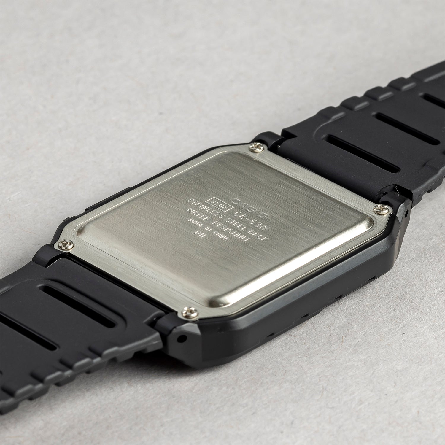 CASIO カシオ CA-53W-1Z ブラック ブラック文字盤 デジタル メンズ 腕時計