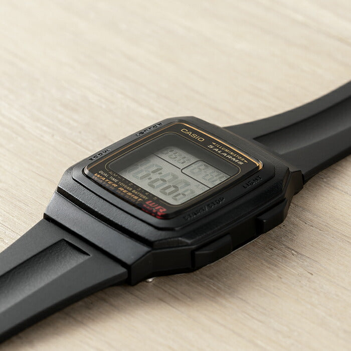 【10年保証】【日本未発売】CASIOカシオスタンダード腕時計時計ブランドメンズレディースキッズ子供男の子女の子チープカシオチプカシデジタル日付カレンダーブラック黒ゴールド金海外モデルギフトプレゼント