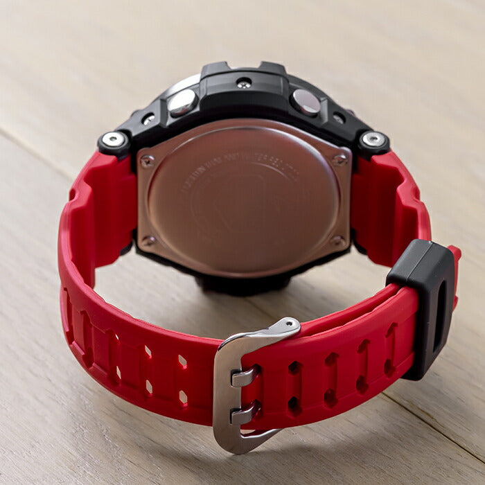 【10年保証】CASIOG-SHOCKカシオGショックスカイコックピットGA-1000-4B腕時計メンズキッズ子供男の子アナデジ防水ブラック黒レッド赤