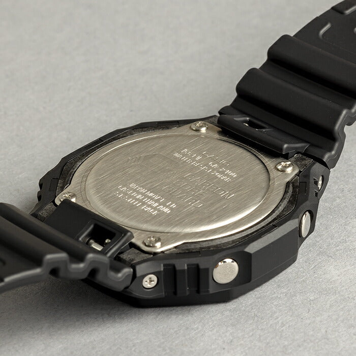 【10年保証】CASIOG-SHOCKカシオGショックGA-2100-1A3腕時計時計ブランドメンズキッズ子供男の子アナデジ日付カレンダー防水ブラック黒グリーン黄緑カシオークギフトプレゼント