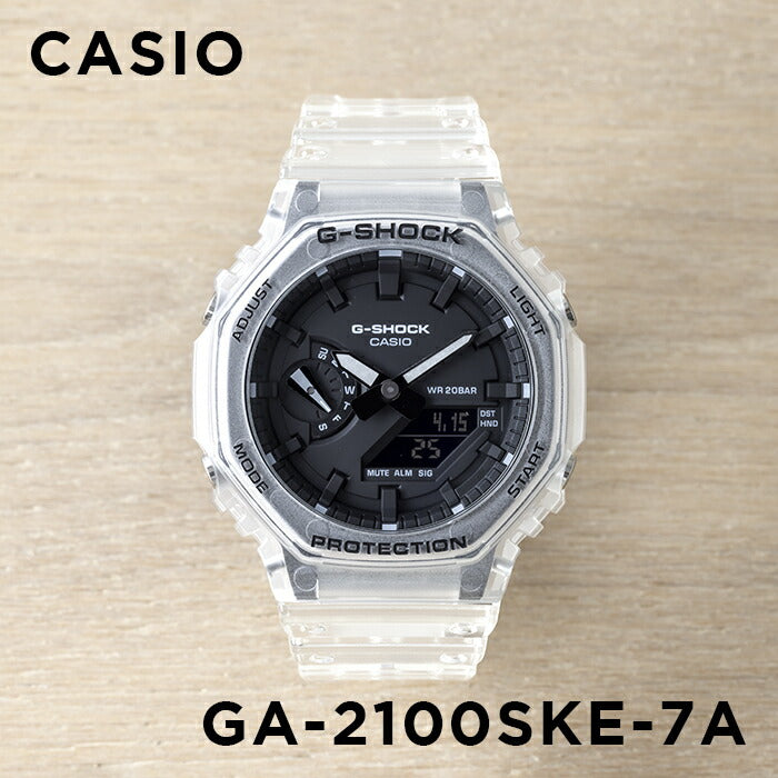 G-SHOCK GA-2100SKE-7AJF カシオーク スケルトン - hondaprokevin.com