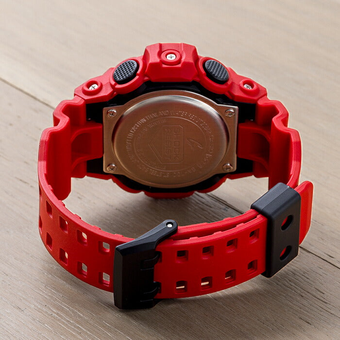 【10年保証】CASIOG-SHOCKカシオGショックGA-700-4A腕時計時計ブランドメンズキッズ子供男の子アナデジ日付カレンダー防水レッド赤ブラック黒ギフトプレゼント