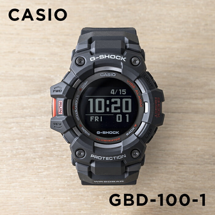 G-SHOCK】G-SQUAD GBD-100-1JF ランニング スマートフォンリンク ...