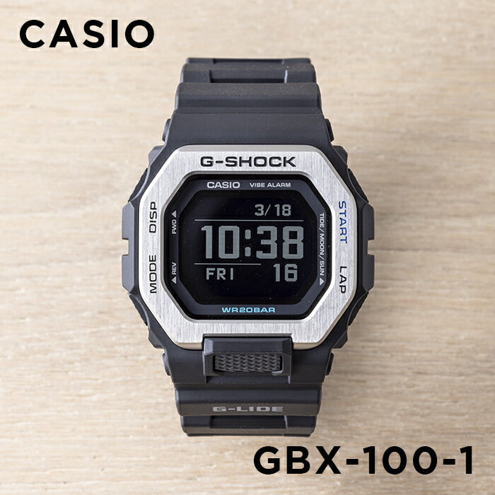 ジーショックG-SHOCK G-LIDE GBX-100-1JF ブラック 新品