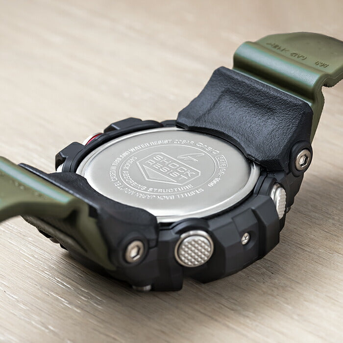 【10年保証】CASIOG-SHOCKカシオGショックマッドマスターGG-1000-1A3腕時計時計ブランドメンズキッズ子供男の子アナデジ日付カレンダー防水カーキブラック黒ギフトプレゼント