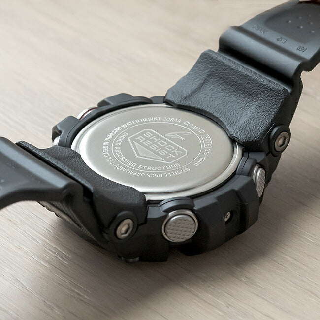 【10年保証】CASIOG-SHOCKカシオGショックマッドマスターGG-1000-1A腕時計メンズキッズ子供男の子アナデジ防水ブラック黒