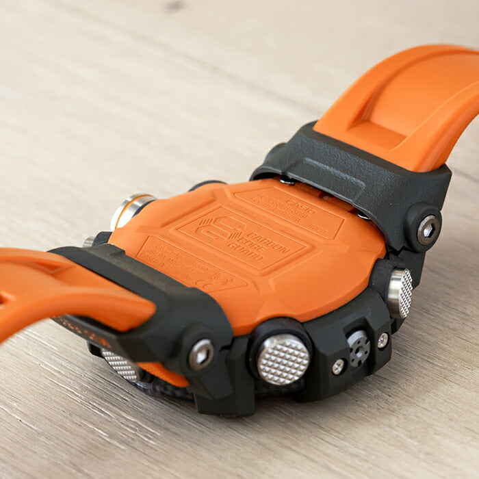 【10年保証】CASIOG-SHOCKカシオGショックマッドマスターGG-B100-1A9腕時計時計ブランドメンズキッズ子供男の子アナデジブルートゥース日付カレンダー防水ブラック黒オレンジギフトプレゼント