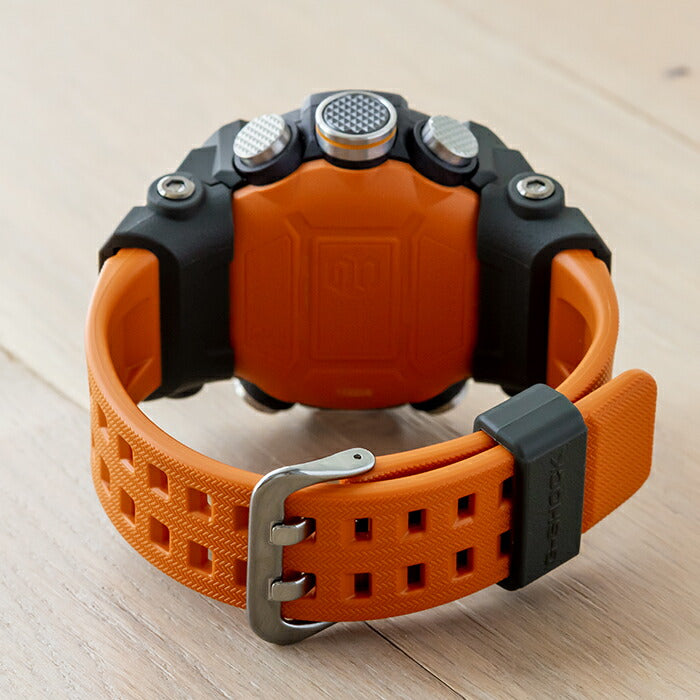 【10年保証】CASIOG-SHOCKカシオGショックマッドマスターGG-B100-1A9腕時計時計ブランドメンズキッズ子供男の子アナデジブルートゥース日付カレンダー防水ブラック黒オレンジギフトプレゼント