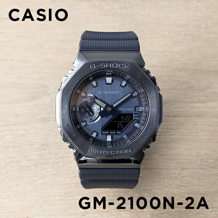 【10年保証】CASIOG-SHOCKカシオGショックGM-2100N-2A腕時計時計ブランドメンズキッズ子供男の子アナデジ日付カレンダー防水ネイビーギフトプレゼント