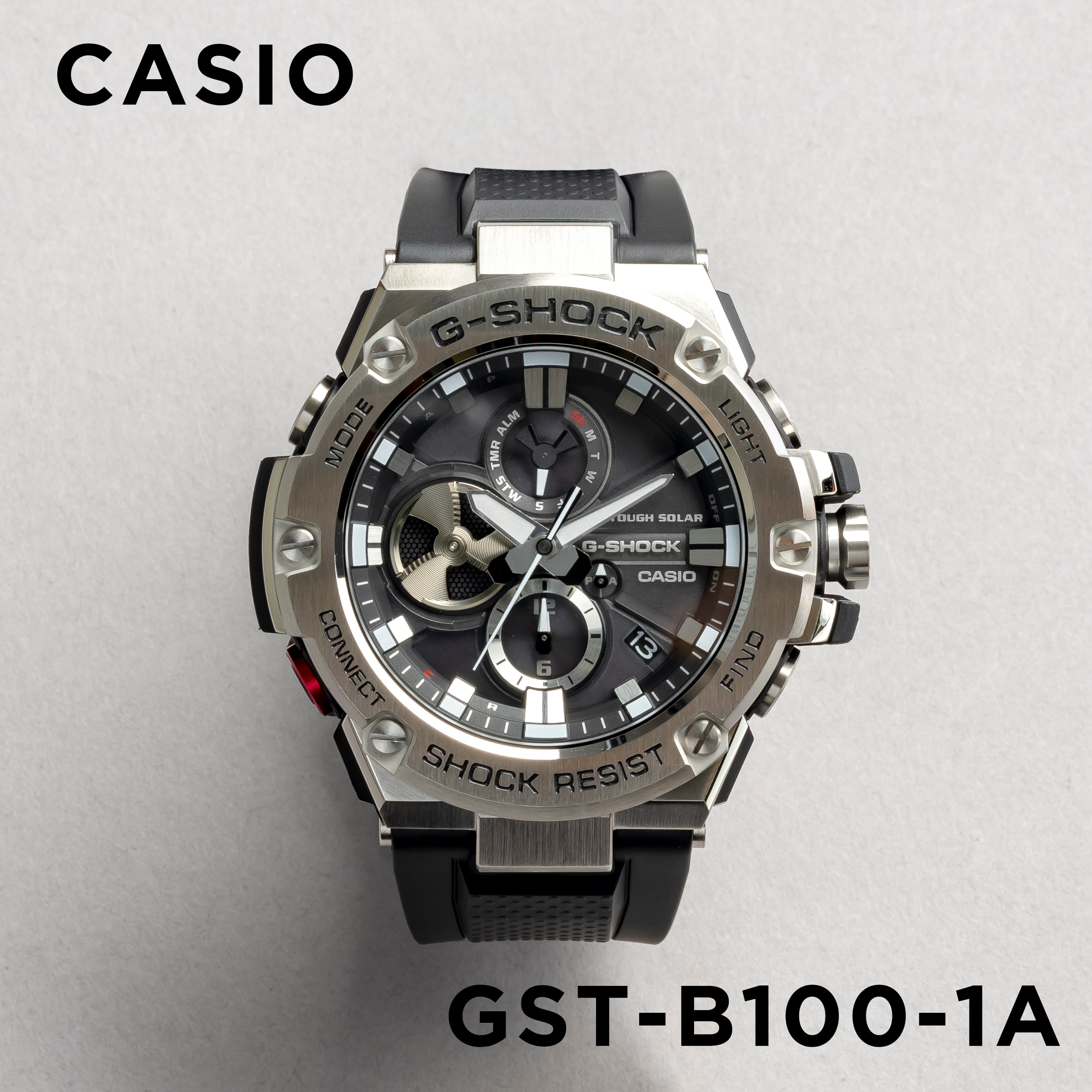 CASIO G-SHOCK G-STEEL GST-B100-1A