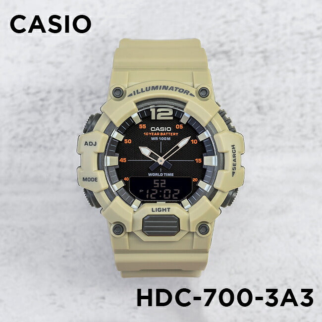 CASIO STANDARD HDC-700-3A3