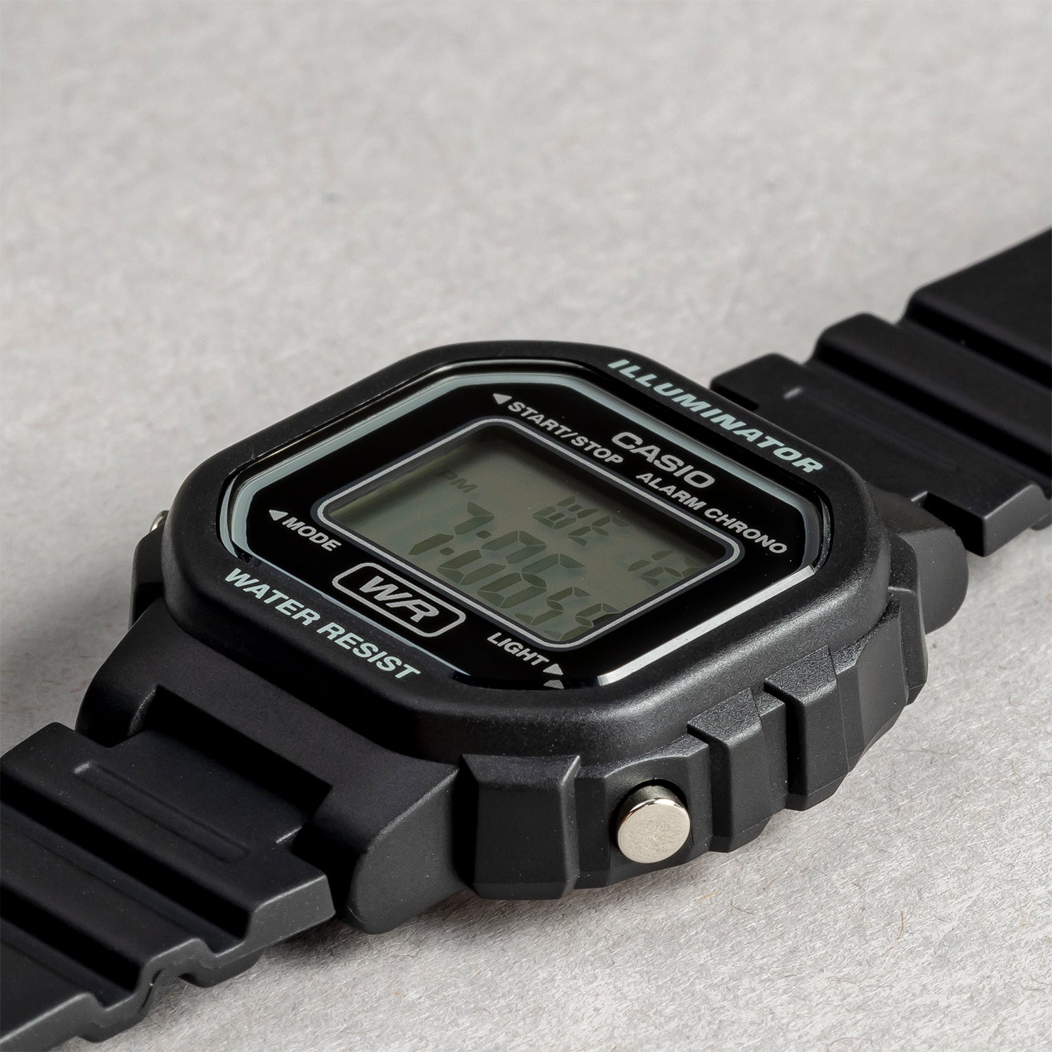 CASIO カシオ LA-20WH-1A ブラック ブラック文字盤 デジタル レディース 腕時計