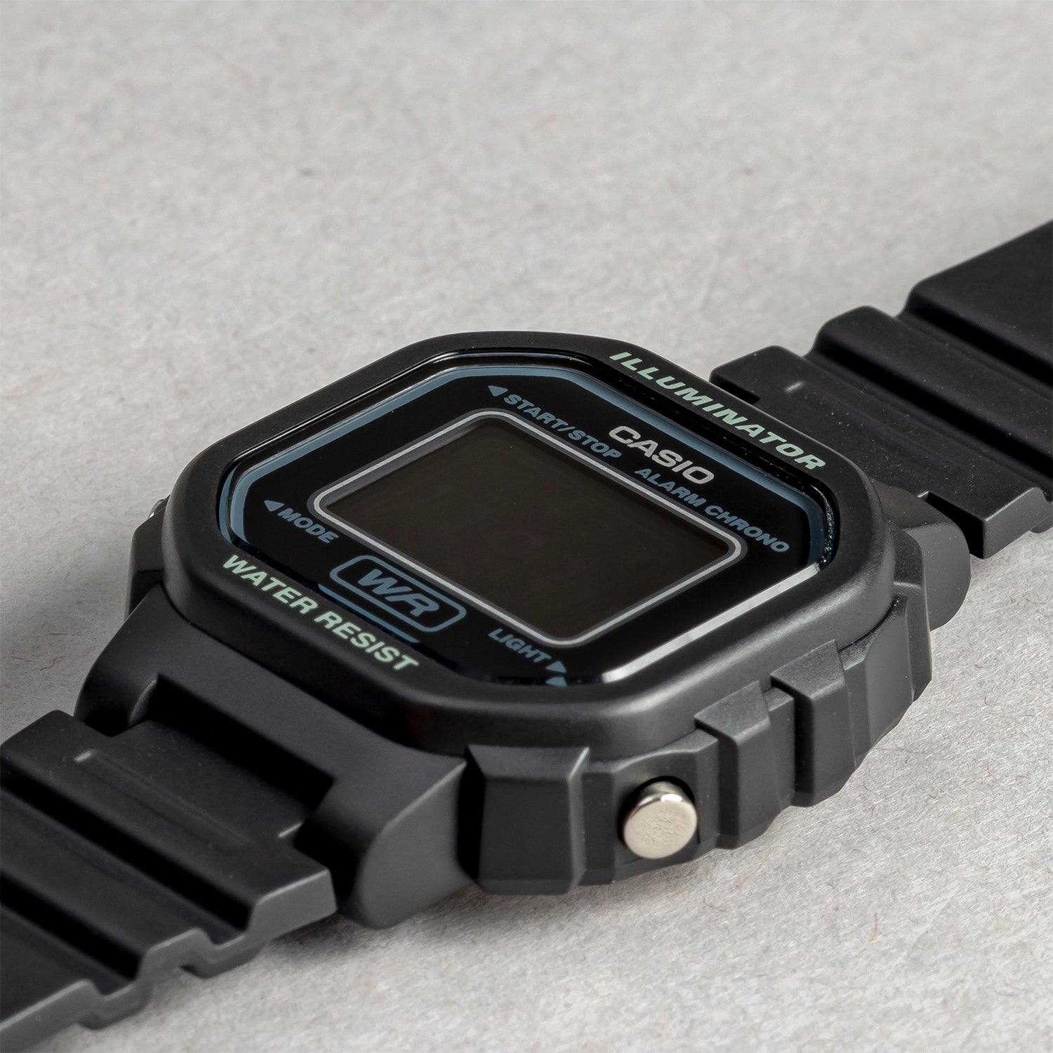 CASIO カシオ LA-20WH-1B ブラック ブラック文字盤 デジタル レディース 腕時計